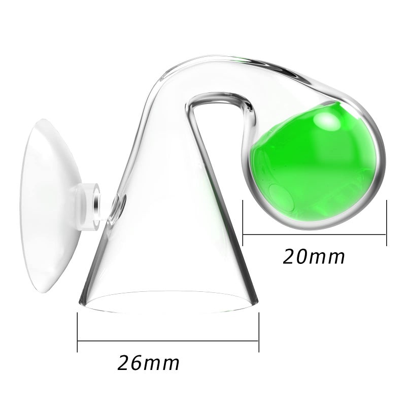 FZONE Aquatic CO2 Glass Drop Checker PH Momitor for Aquarium Plant Fish Tank Test CO2 Kit - Image 2